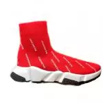 balenciaga chaussures hommesswear itlay balenciaga strip logo red